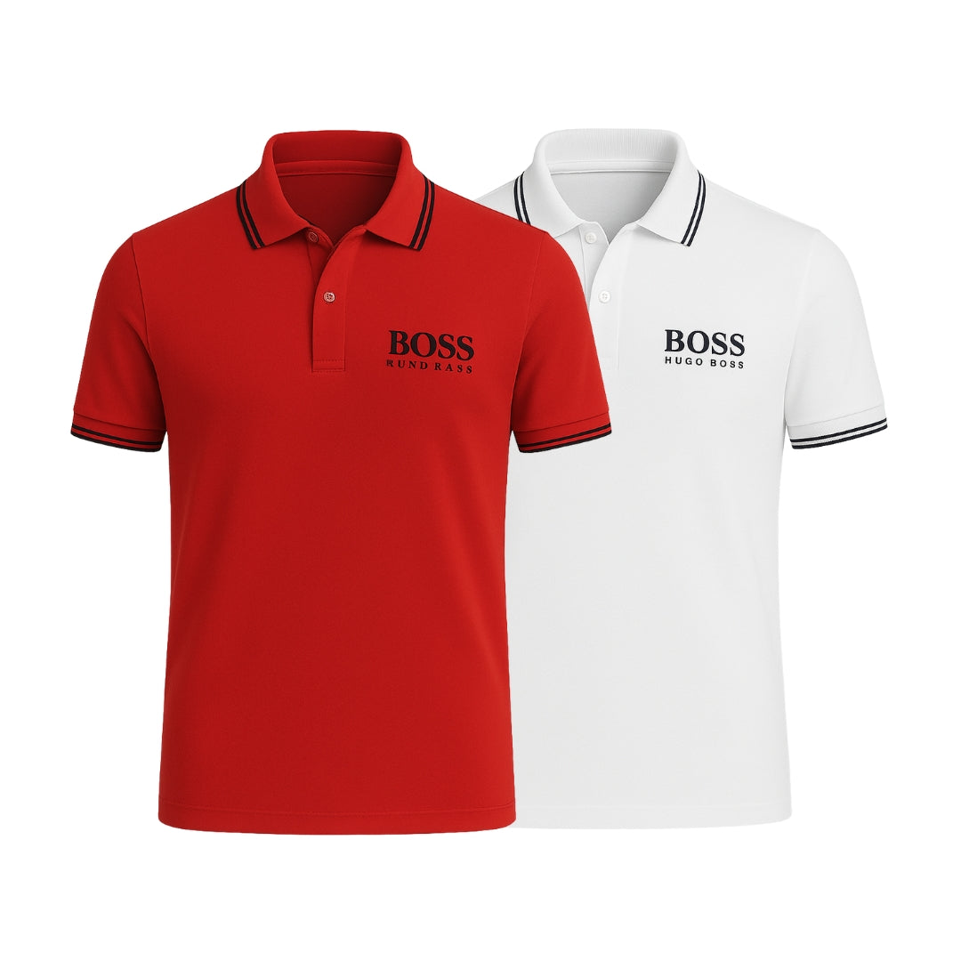 Lot de 2 Polos Premium (Déstockage)