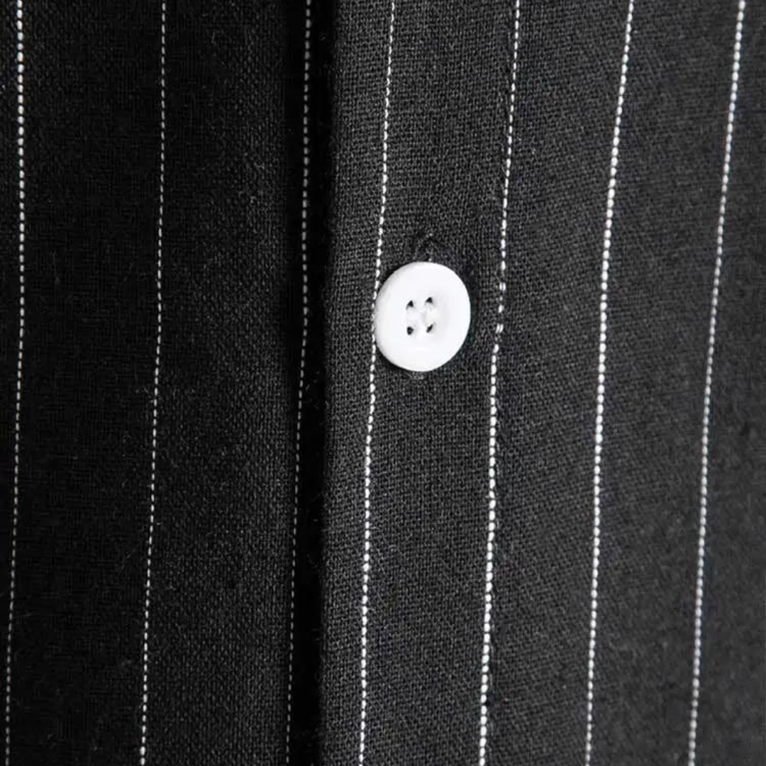 Chemise Sanlorenzo rayée manches courtes