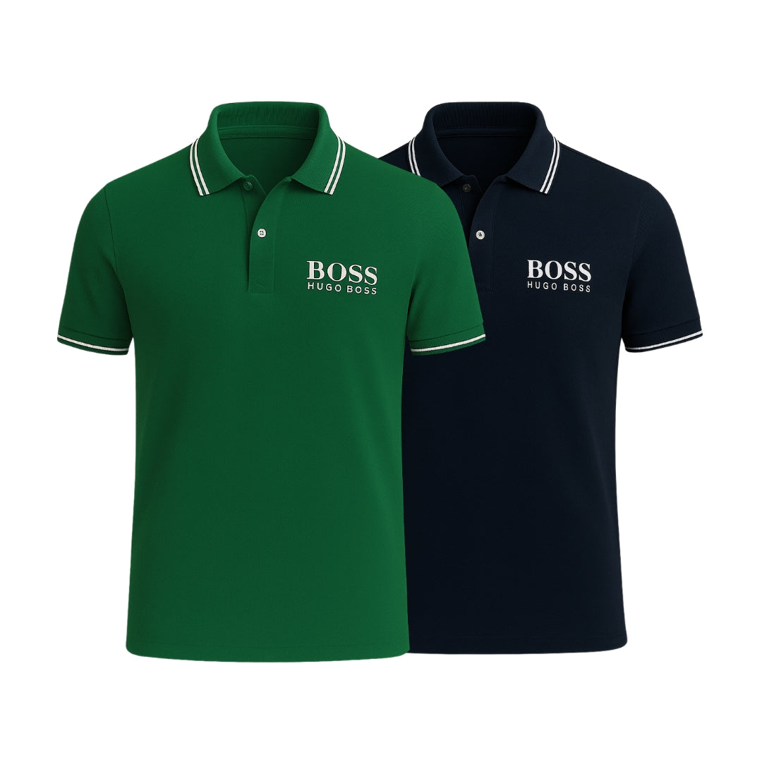 Lot de 2 Polos Premium (Déstockage)