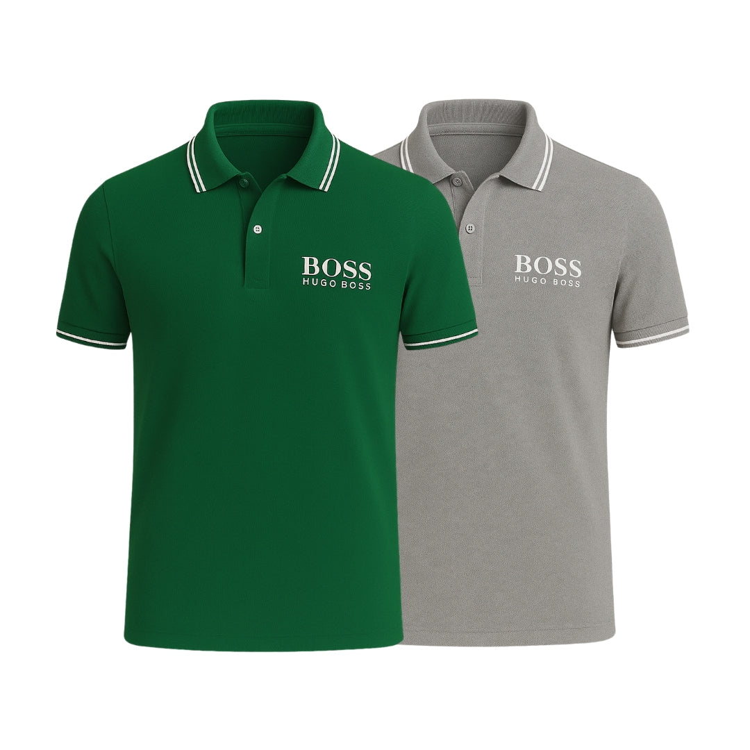 Lot de 2 Polos Premium (Déstockage)